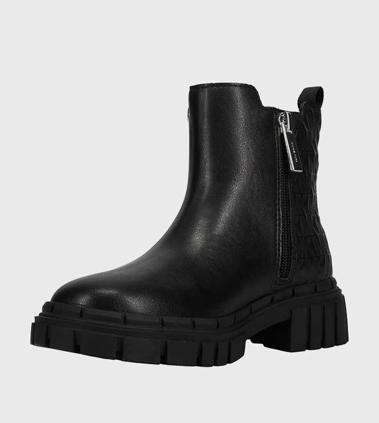 BLAKE Monogram Chunky Chelsea Boots