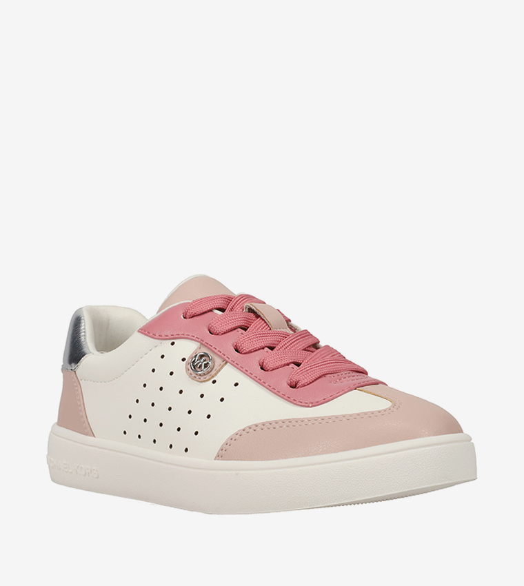 JEM SCOTTY Contrast Trim Lace-Up Sneakers