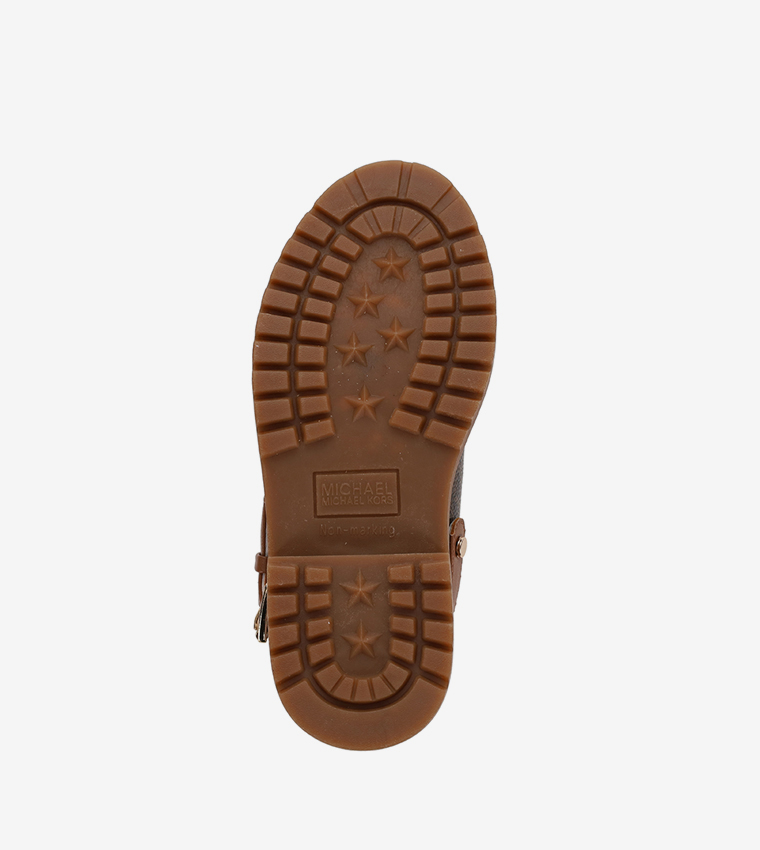 COSETTA Monogram Print Slingback Sandals