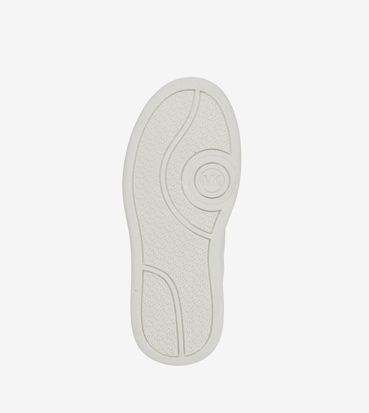HAYES Monogram Debossed  Platform Sneakers