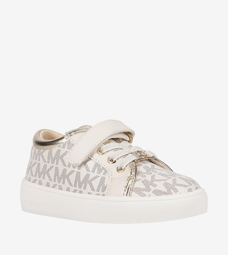 JEM RALLEY PS Monogram Print Velcro Sneakers