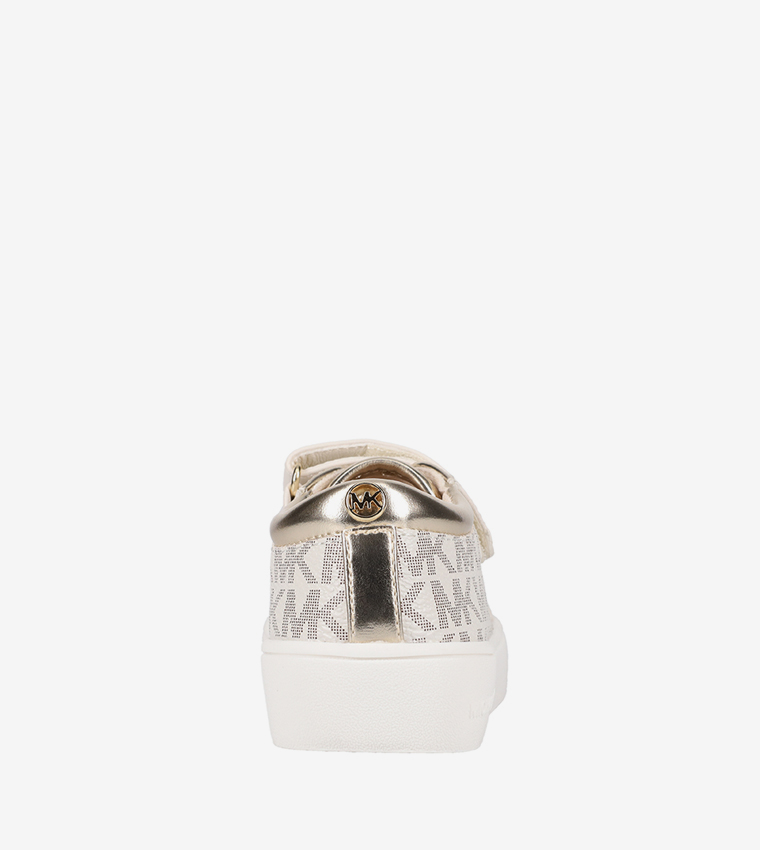 JEM RALLEY PS Monogram Print Velcro Sneakers