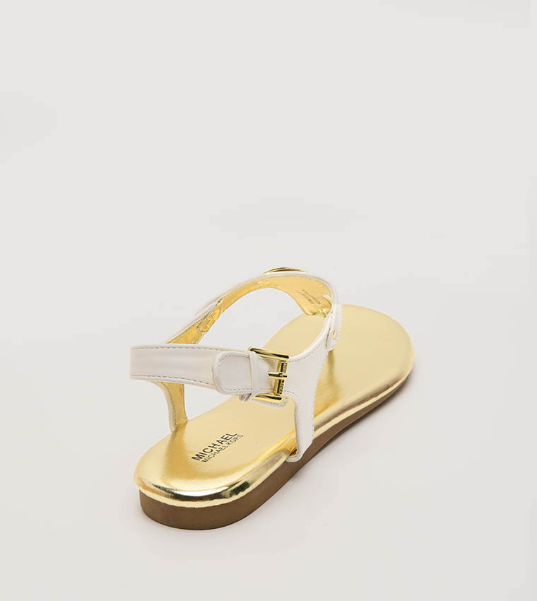 Buy Michael Kors Tilly Jane Casual Sandal In White | 6thStreet Saudi Arabia