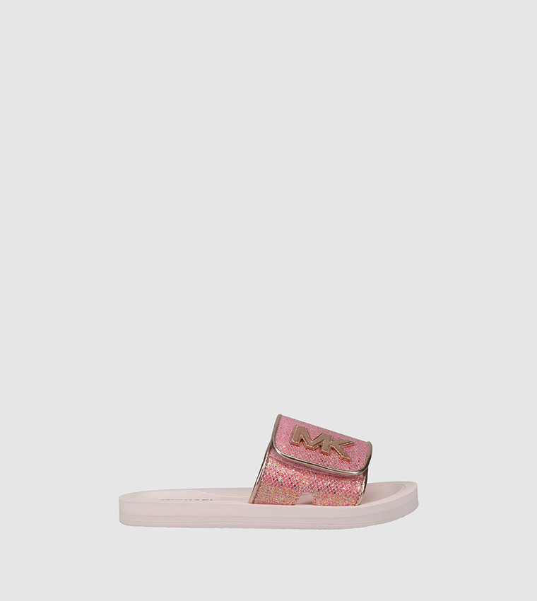 Buy Michael Kors Eli Malissa Casual Slides In Pink | 6thStreet Saudi Arabia