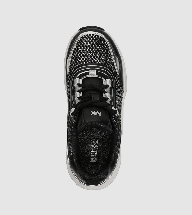OLYMPIA Monogram Pattern Chunky Sneakers