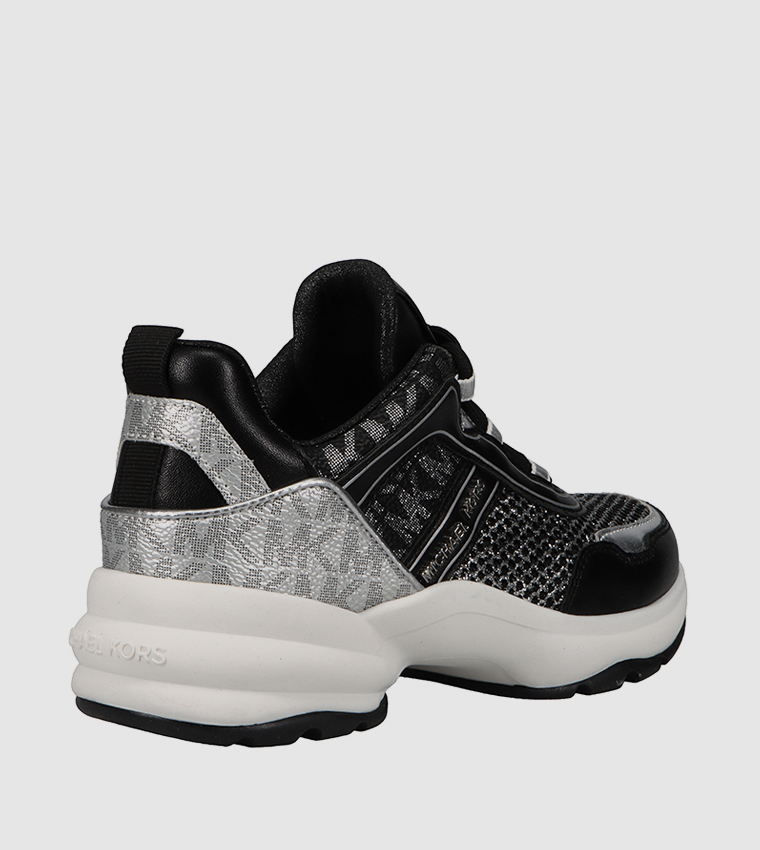 OLYMPIA Monogram Pattern Chunky Sneakers