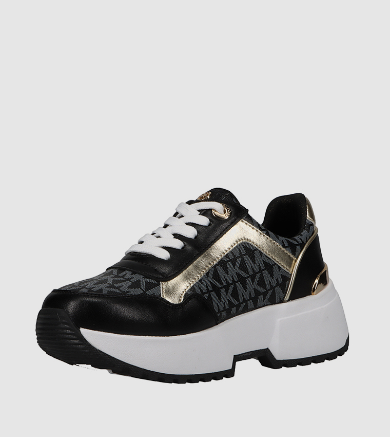 Buy Michael Kors COSMO MADDY Chunky Sneakers In Black 6thStreet