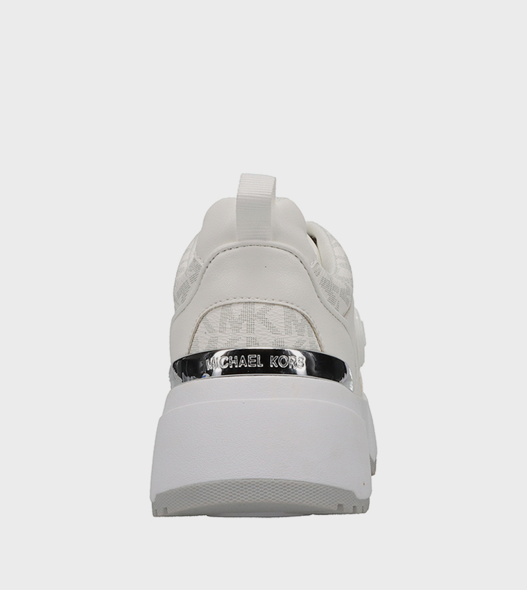 COSMO Logo Detail Lace-Up Sneakers
