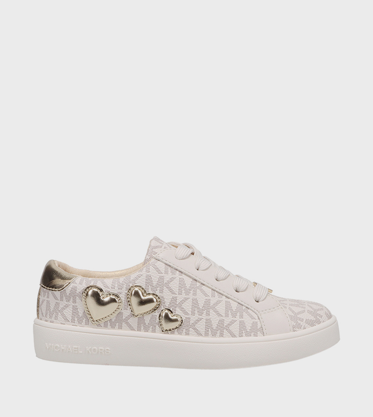 JEM KEHLANI Logo Printed Lace-Up Sneakers