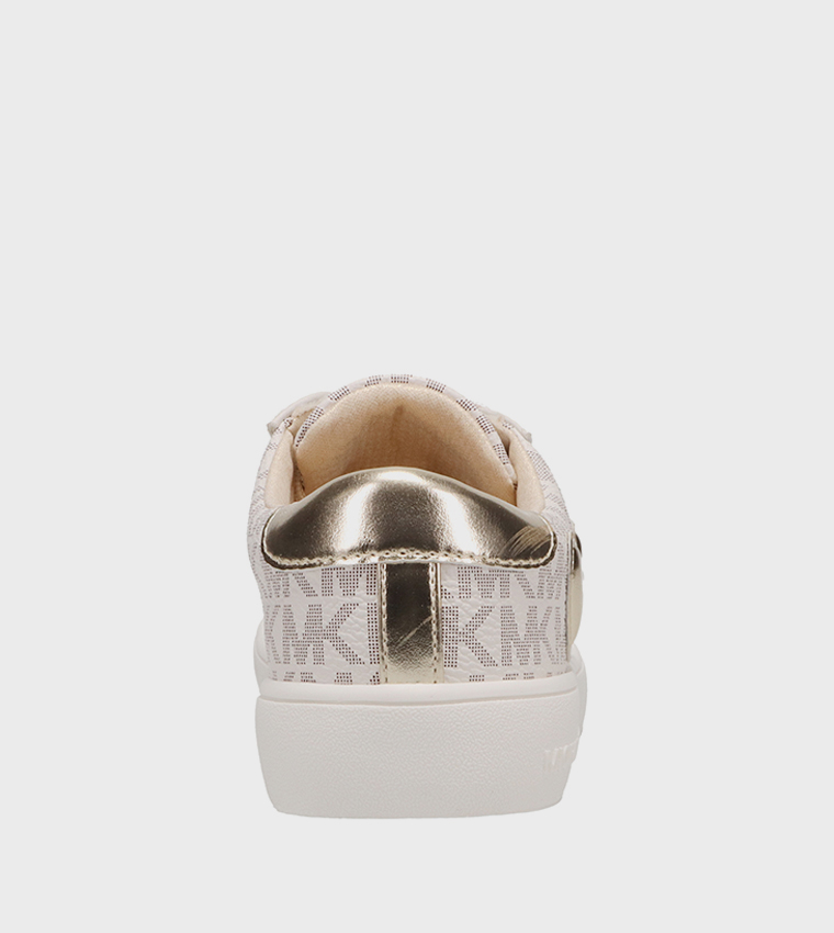 JEM KEHLANI Logo Printed Lace-Up Sneakers