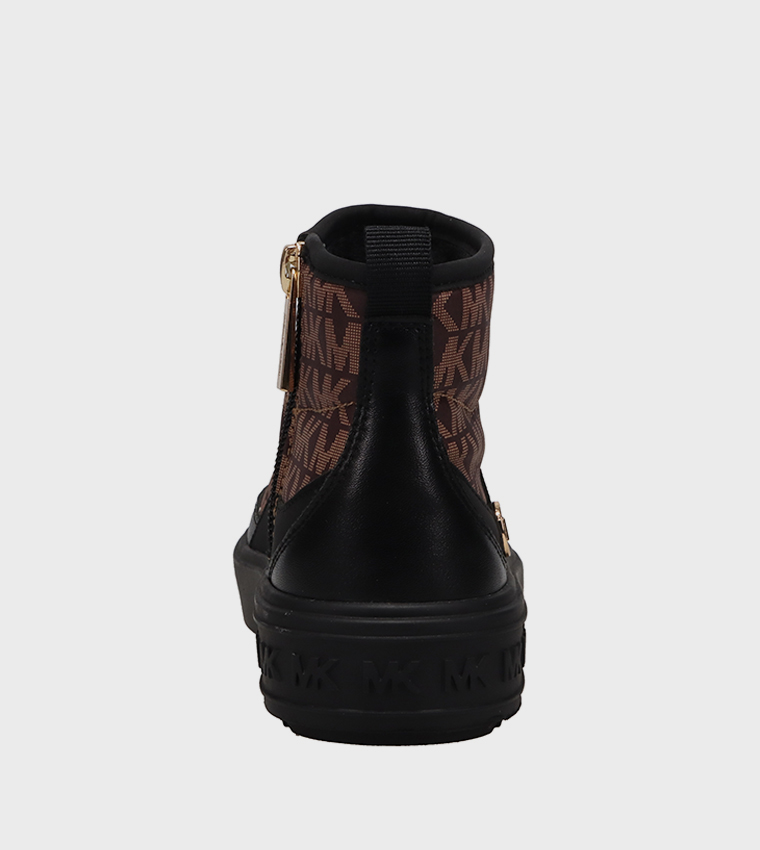 EMMET COZY Logo Printed Ankle Boots
