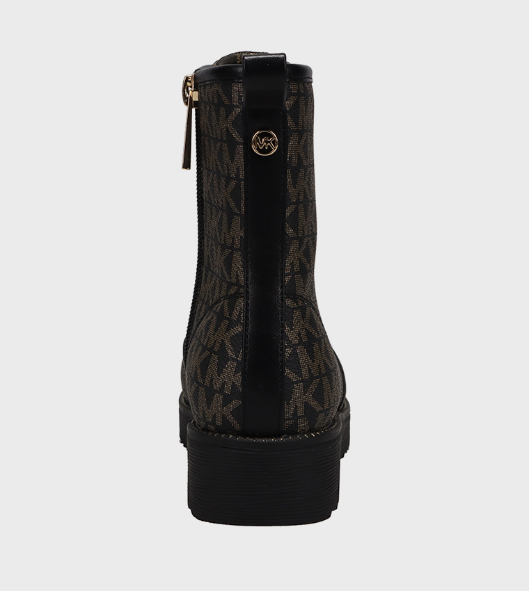 HASKELL Logo Printed Ankle Boots