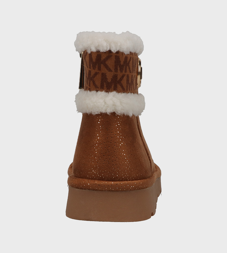 LUXY LAURINDA Logo Detail Ankle Boots