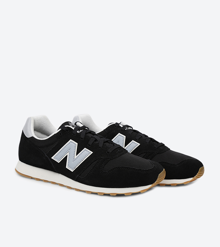 Buy New Balance 373 Modern Classic Sneakers Black In Black | 6thStreet ...