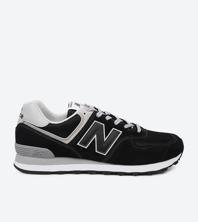 Buy New Balance Lace Details Lifestyle Sneakers Black ML574EGK In Black 6thStreet UAE