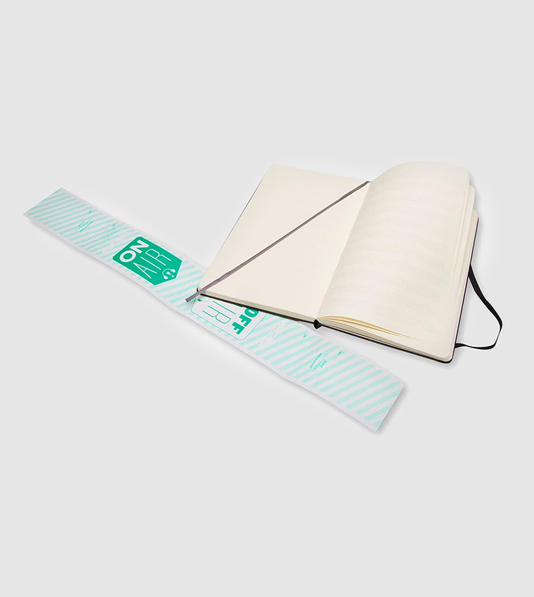 Buy Moleskine Art Collection Music Notebook Black In Black 6thStreet