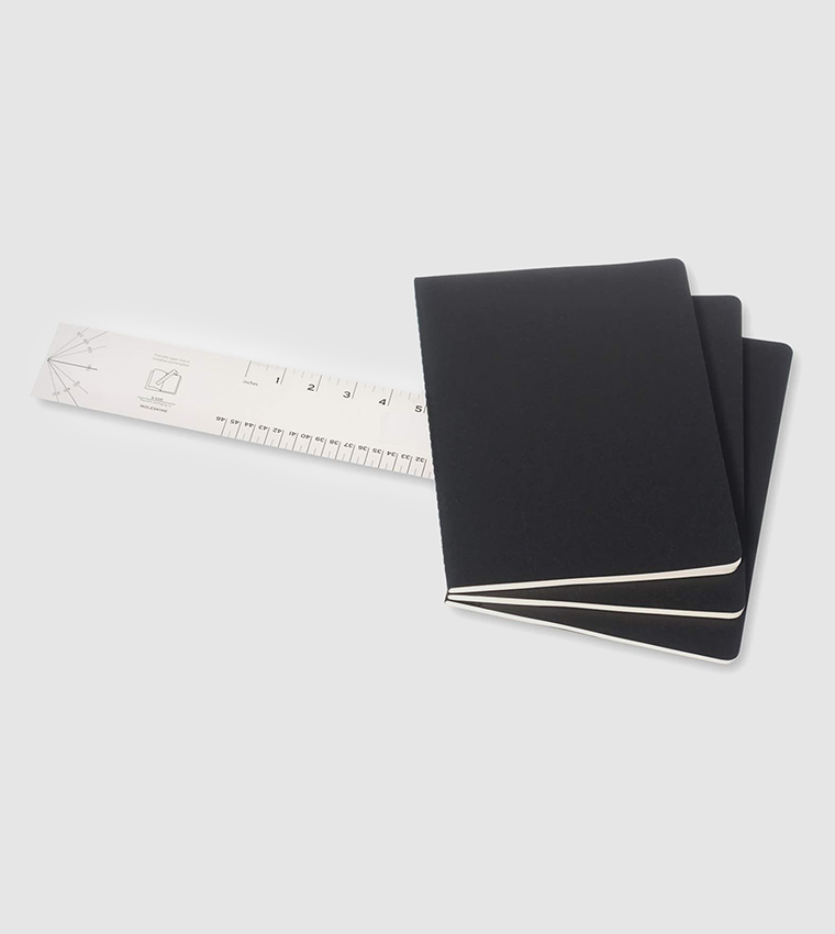 Buy Moleskine Cahier Journal Set 3 Notebooks With Plain Pages Cardboard