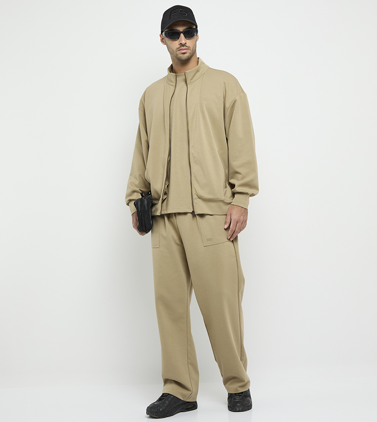 Solid Zip-Through Jacket