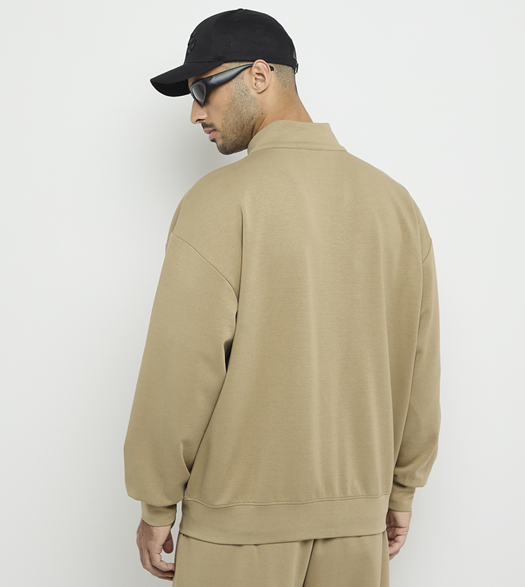 Solid Zip-Through Jacket