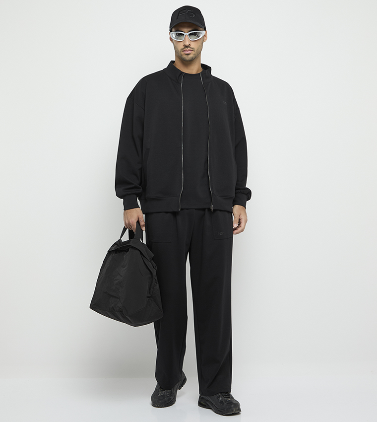 Solid Zip-Through Jacket