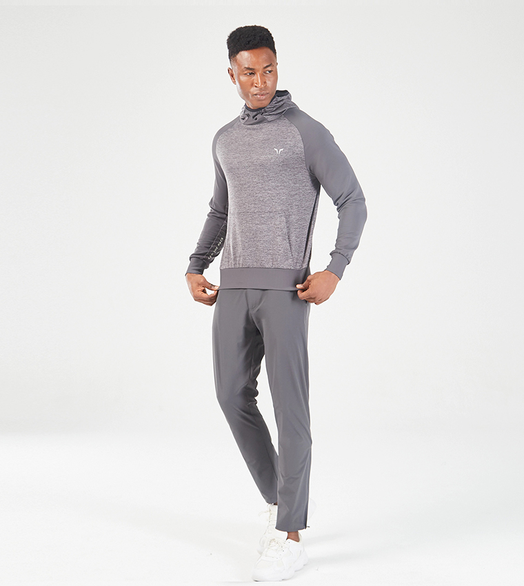 Statement Ribbed Hoodie