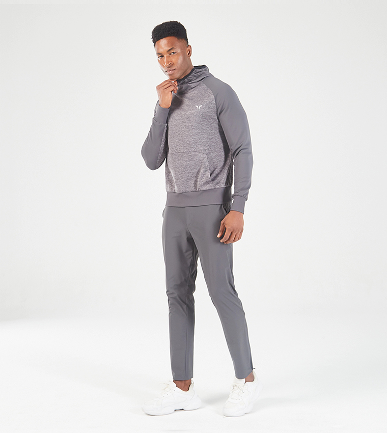 Statement Ribbed Hoodie