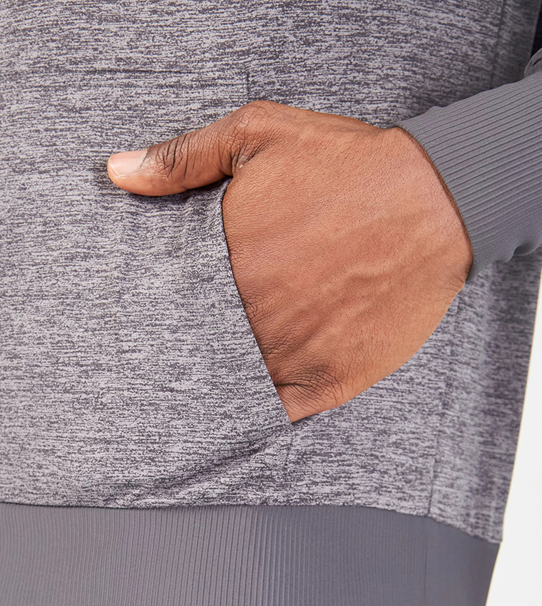 Statement Ribbed Hoodie