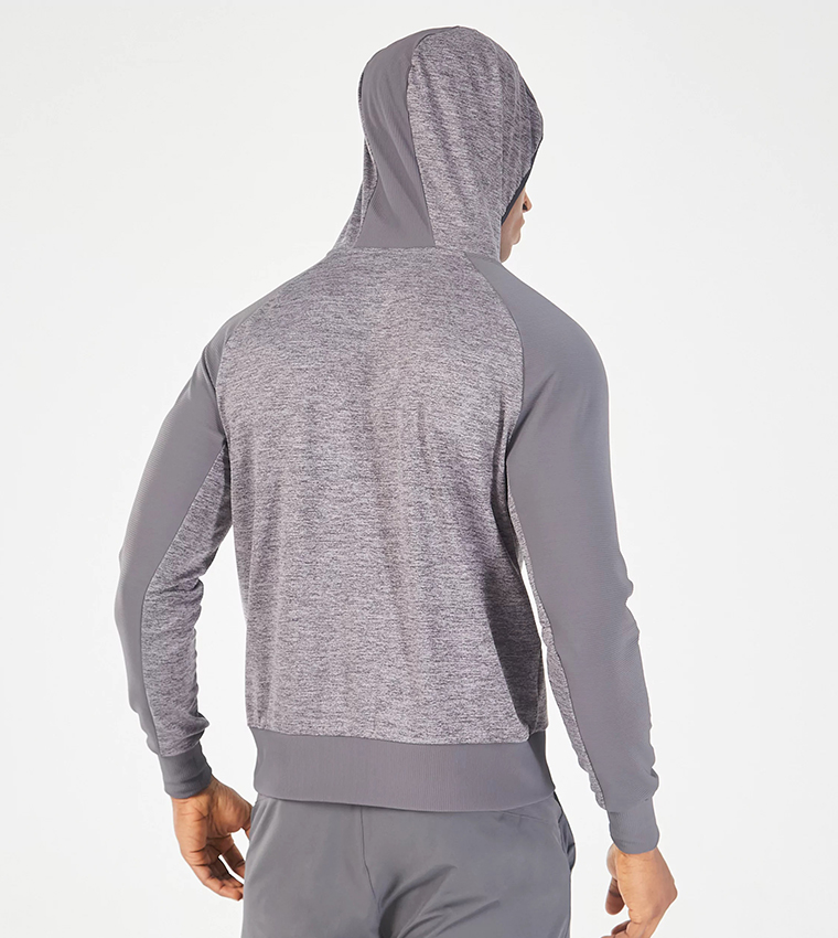 Statement Ribbed Hoodie