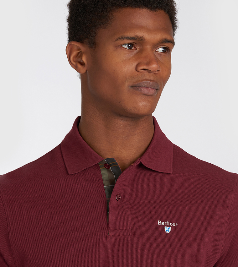Logo Embroidered Short Sleeves Polo T-Shirt