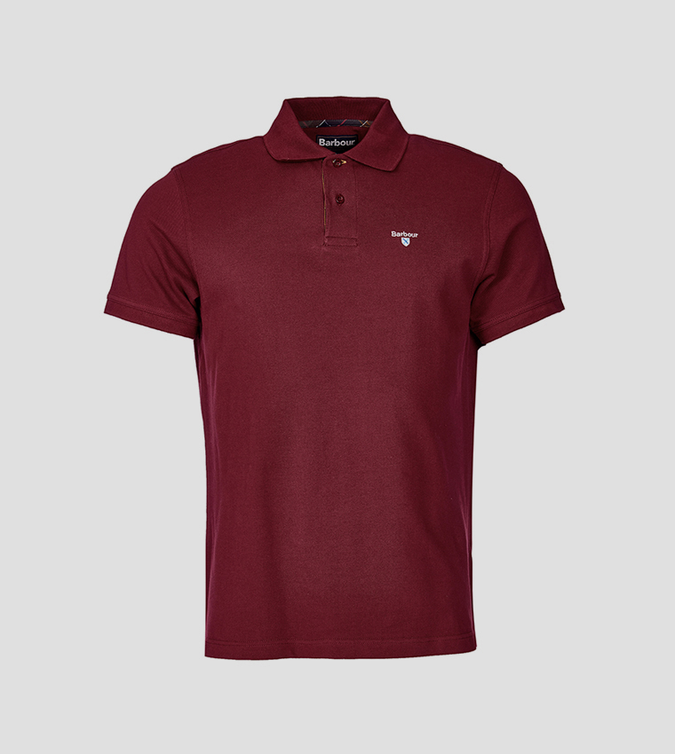 Logo Embroidered Short Sleeves Polo T-Shirt