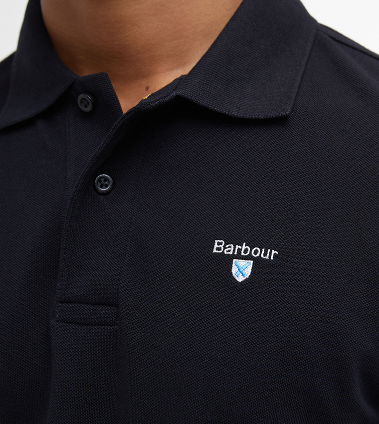 Logo Embroidered Short Sleeves Polo T-Shirt