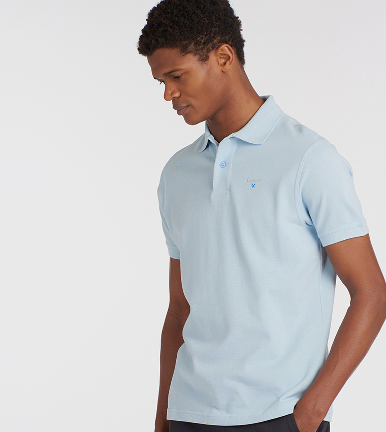 Logo Embroidered Tailored Polo T-Shirt