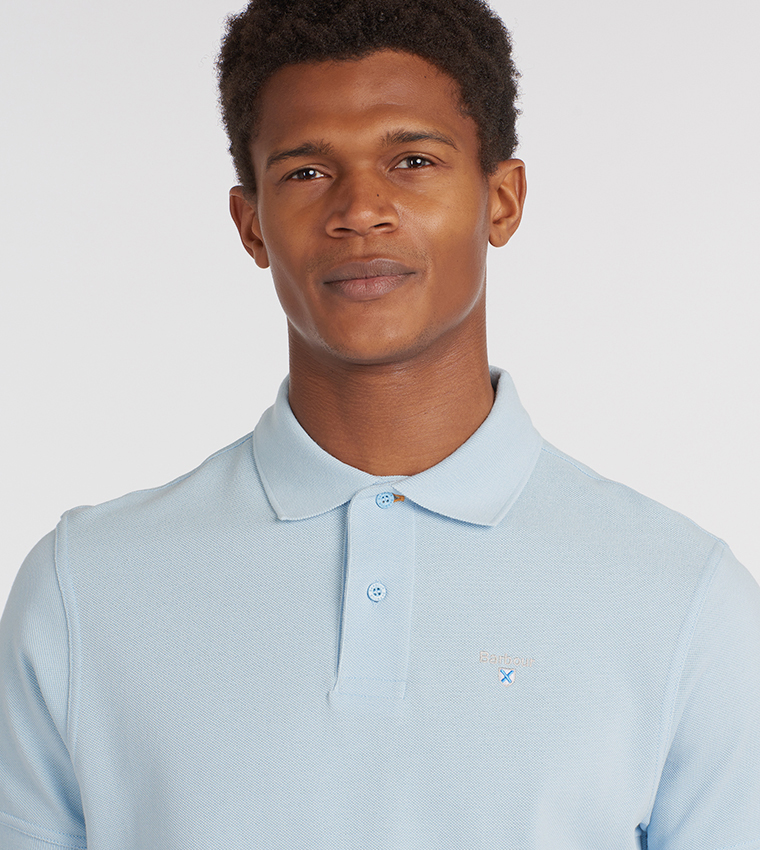 Logo Embroidered Tailored Polo T-Shirt