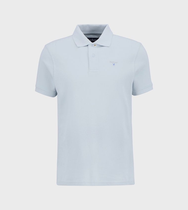 Textured Short Sleeves Sports Polo T-Shirt