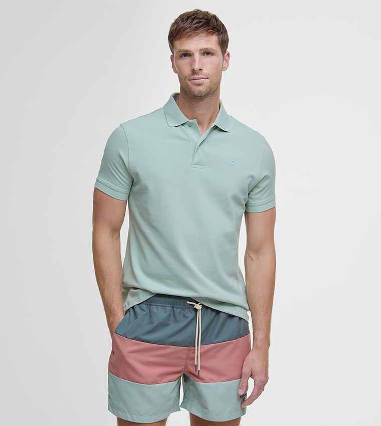 Logo Embroidered Tailored Polo T-Shirt