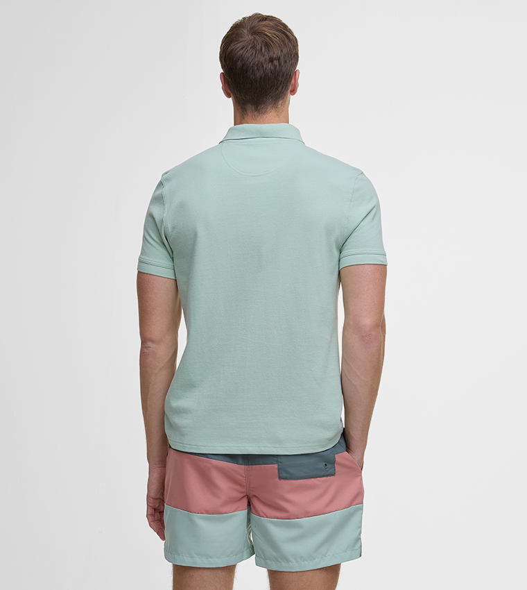Logo Embroidered Tailored Polo T-Shirt