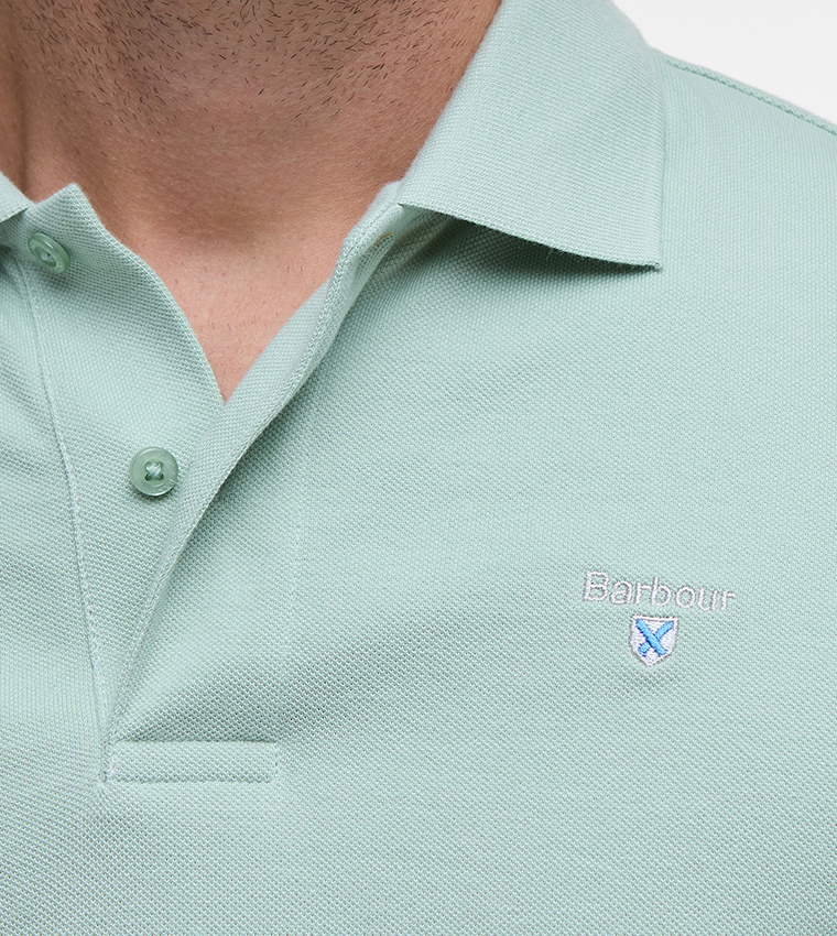Logo Embroidered Tailored Polo T-Shirt