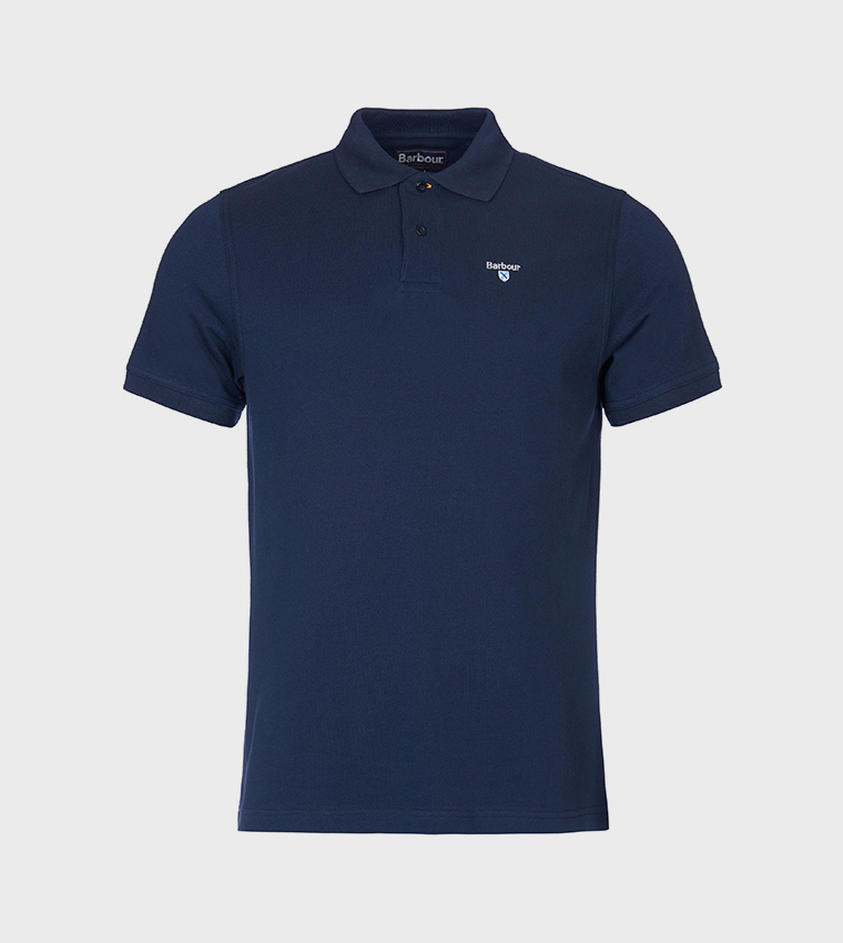 Logo Embroidered Short Sleeves Polo T-Shirt