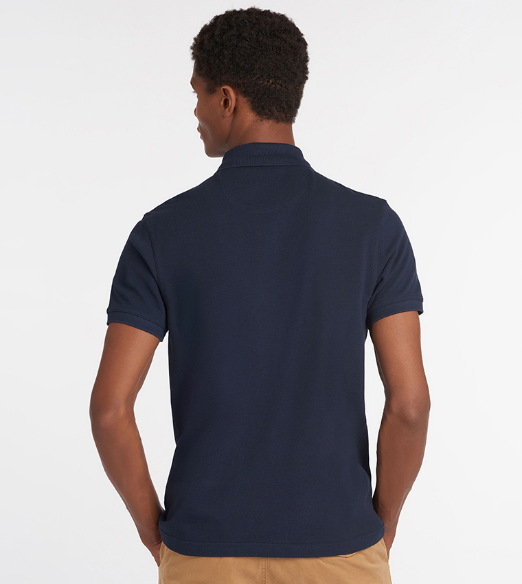Logo Embroidered Short Sleeves Polo T-Shirt