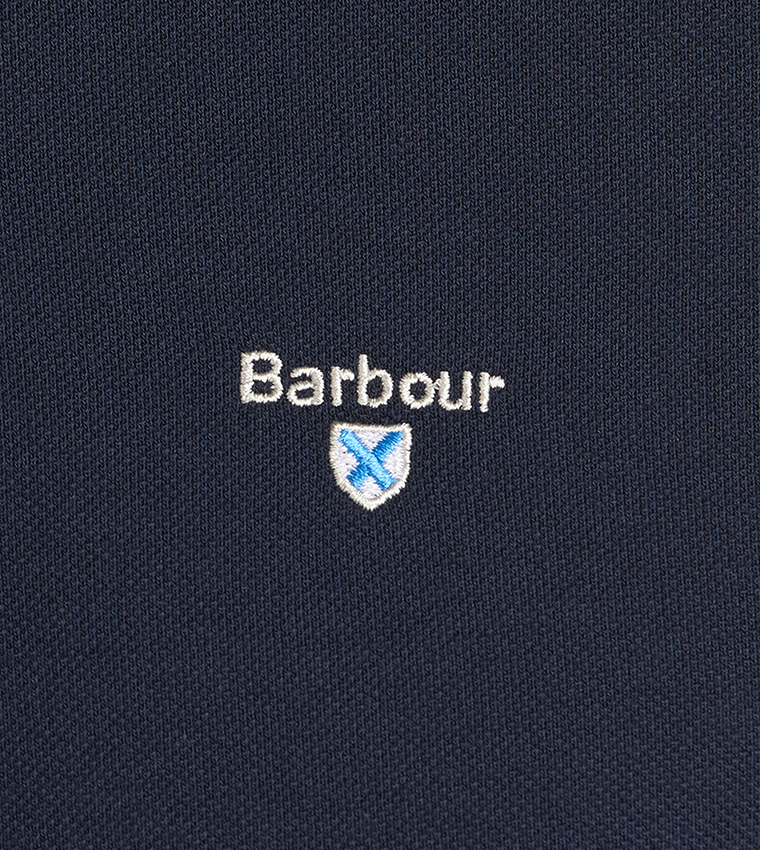 Logo Embroidered Short Sleeves Polo T-Shirt