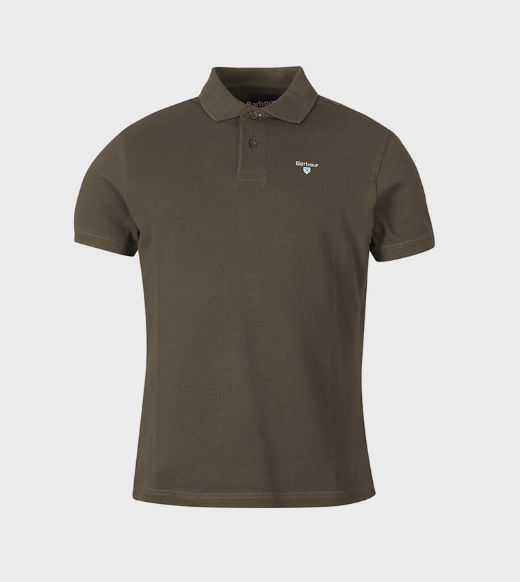 Logo Embroidered Tailored Polo T-Shirt