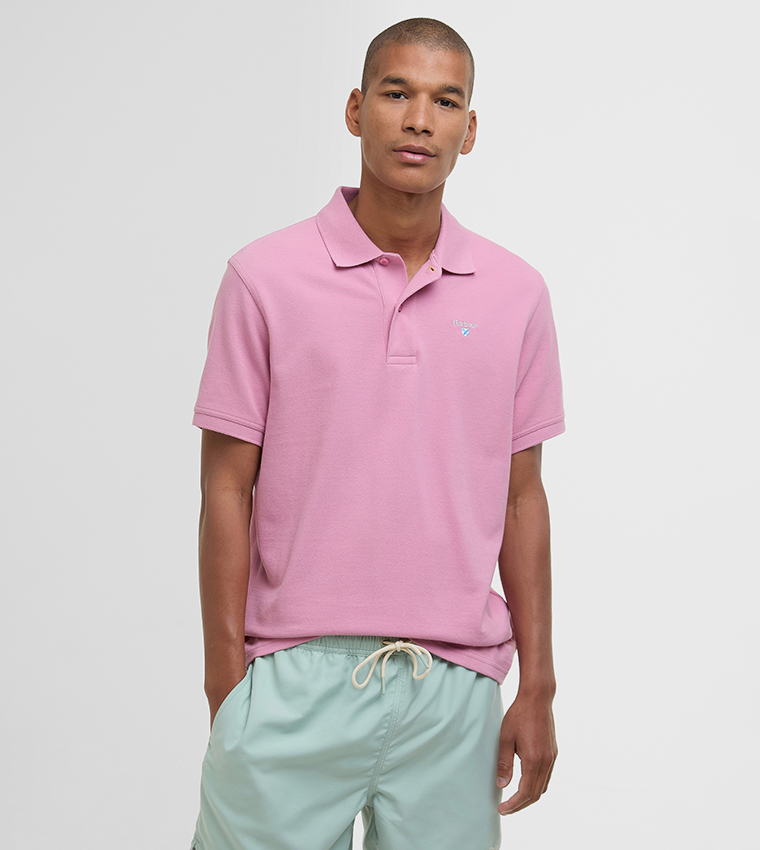 Logo Embroidered Tailored Polo T-Shirt