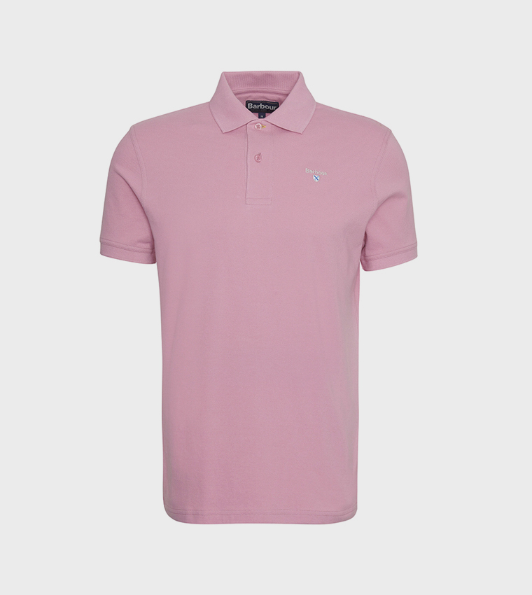 Logo Embroidered Tailored Polo T-Shirt