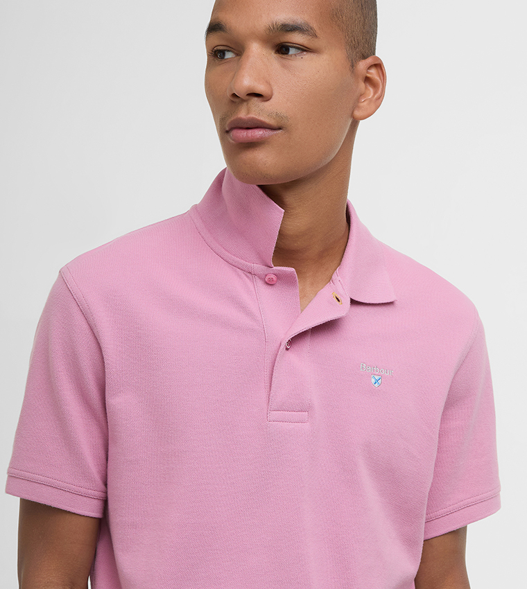 Logo Embroidered Tailored Polo T-Shirt