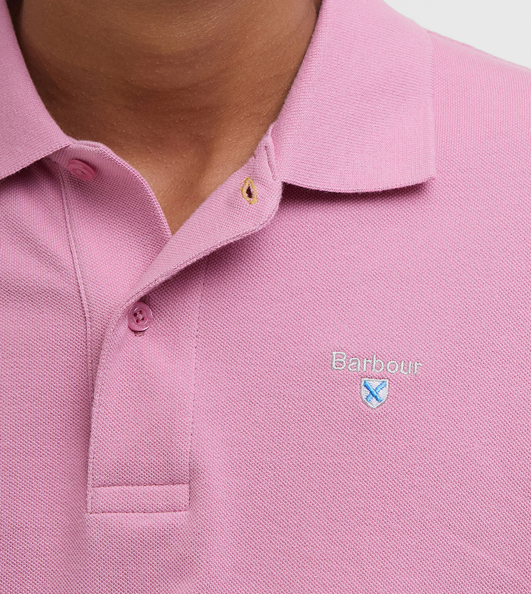 Logo Embroidered Tailored Polo T-Shirt