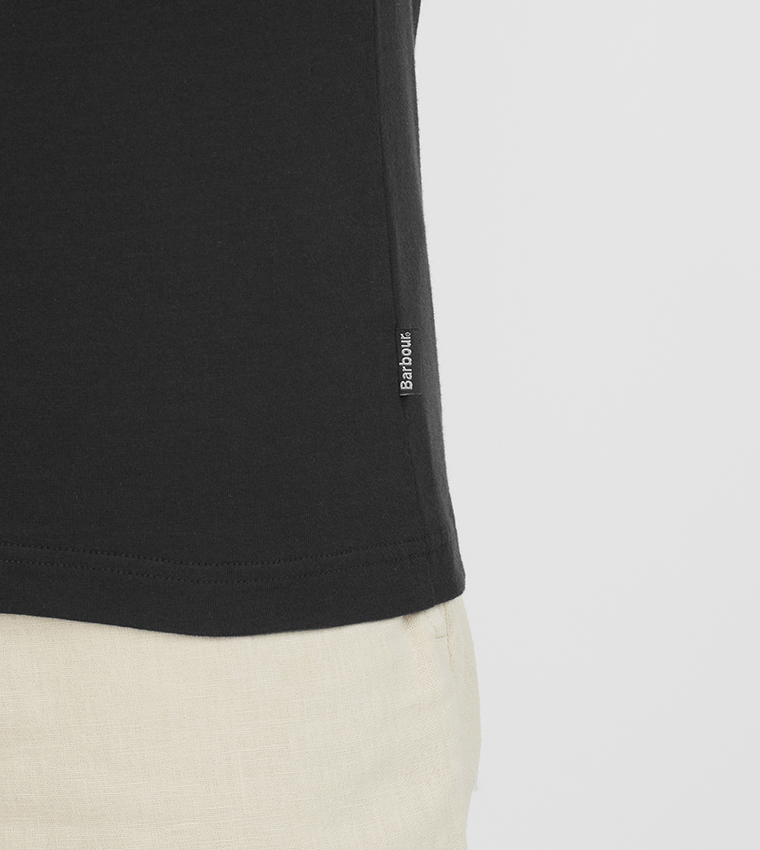 Contrast Detailed Pocket Polo T-Shirt