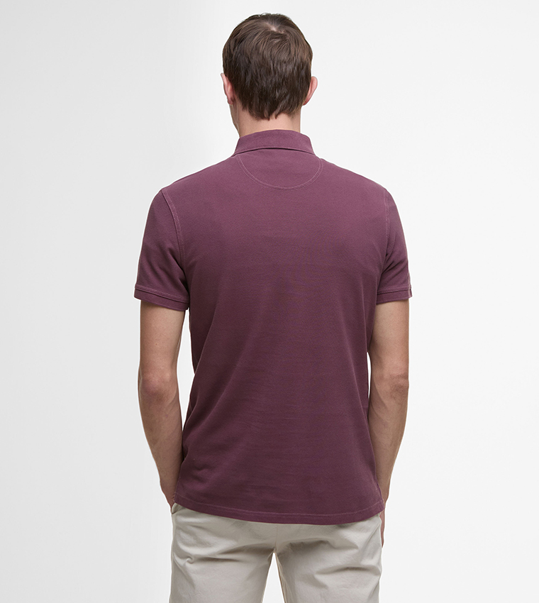 Logo Embroidered Short Sleeves Polo T-Shirt