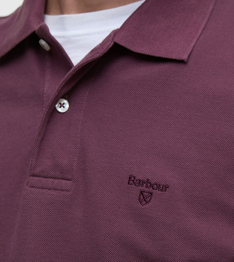 Logo Embroidered Short Sleeves Polo T-Shirt