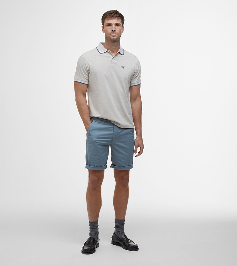 Logo Embroidered Cornsay Polo T-Shirt