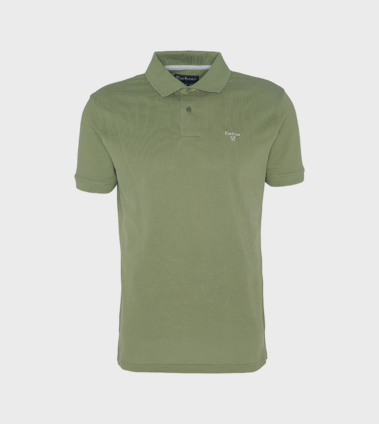 Logo Embroidered Short Sleeves Polo T-Shirt
